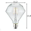 LED-lamppu Diamond, E27, 2W