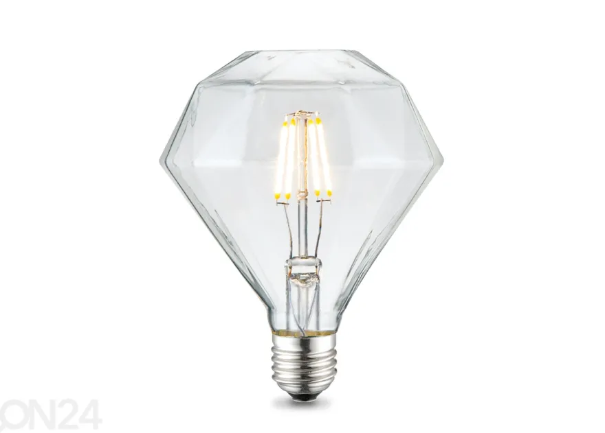 LED-lamppu Diamond, E27, 4W