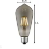 LED-lamppu Drop, E27, 4W