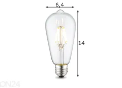 LED-lamppu Drop, E27, 4W