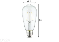 LED lamppu Drop, E27, 2W