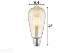 LED-lamppu Drop, E27, 4W