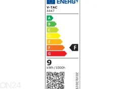 LED lamppu E27 A60 9 W, 3 kpl