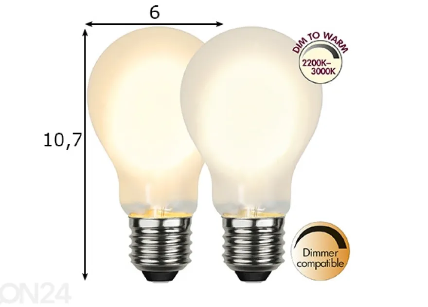 LED-lamppu E27 4 W