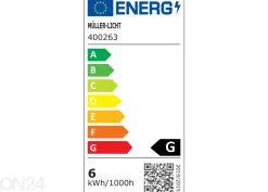 LED lamppu E27 5,5 W 4 kpl
