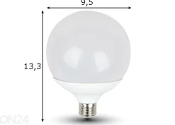 LED lamppu E27 10 W 2 kpl
