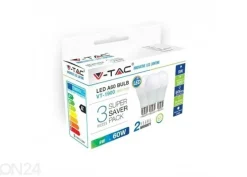 LED lamppu E27 9 W 3 kpl