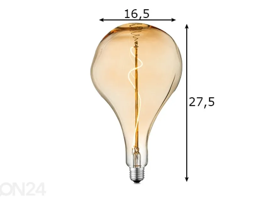 LED-lamppu FLEX, E27, 3W