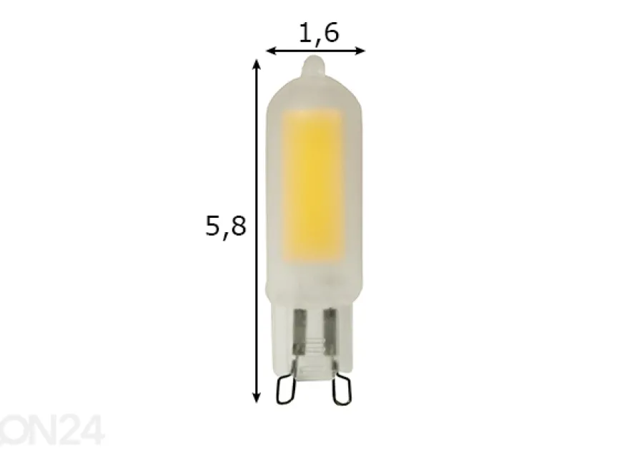 LED-lamppu G9 3 W