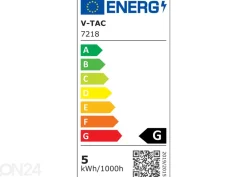 LED lamppu hehkulangalla E27 5 W