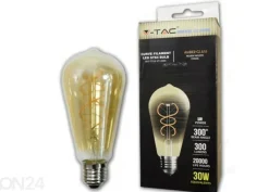 LED lamppu hehkulangalla E27 5 W