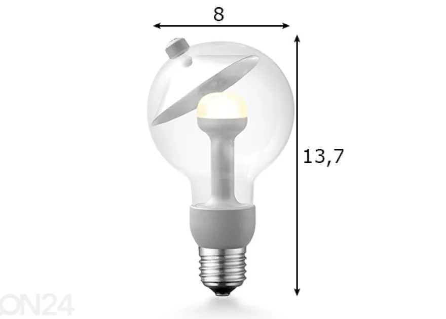 LED lamppu Move Me Cone, E27, 3W