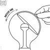 LED lamppu Move Me sphere, E27, 5,5W
