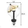 LED lamppu Move Me umbrella, E27, 5,5W