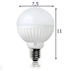 LED lamppu Round, E27, 8,5W