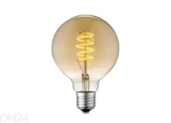 LED-lamppu Spiral, E27, 4W