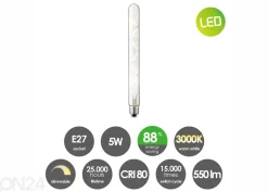 LED-lamppu Totem, E27, 5W
