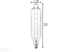 LED-lamppu Tube, E27, 5W