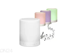 LED-pöytävalaisin Bluetooth kaiuttimella