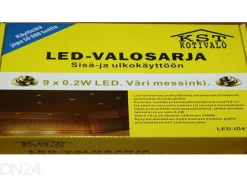LED saunavalaisimet 9 x 0,2 W