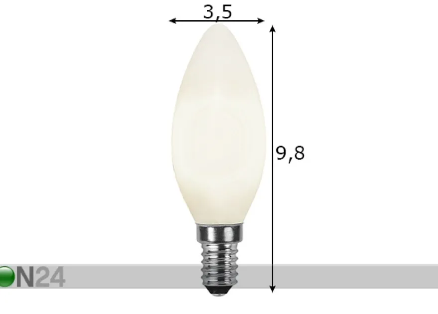 LED sähkölamppu E14 3 W