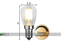 LED sähkölamppu E14 2,8 W