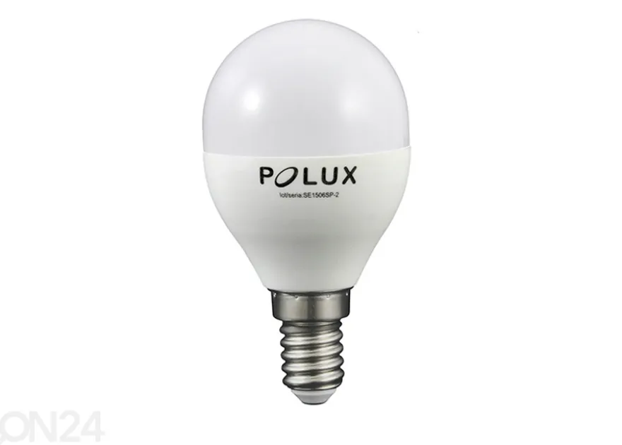 LED sähkölamppu E14 4,5 W 2 kpl
