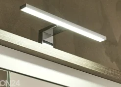 LED-valaistus 30 cm, kromi