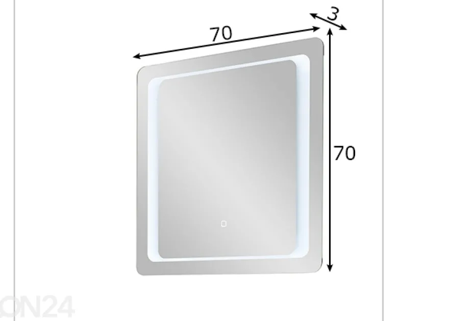 LED valopeili