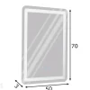 LED valopeili Buenavista 1, 50x70 cm