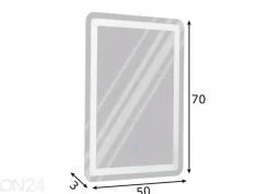 LED valopeili Buenavista 1, 50x70 cm
