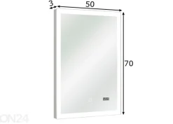 LED valopeili kellolla 22