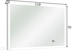 LED valopeili kellolla 22