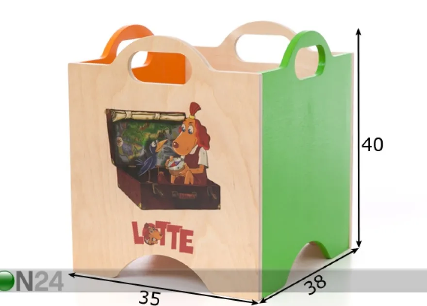 Lelulaatikko LOTTE