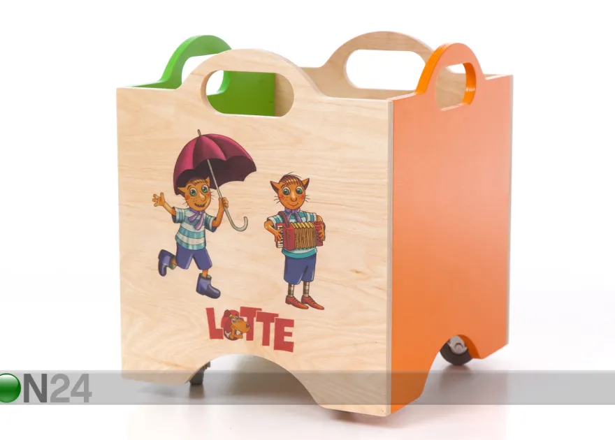 Lelulaatikko pyörillä LOTTE