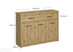 Lipasto Ayson 125,4 cm