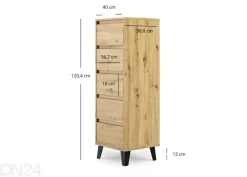 Lipasto Borg 40 cm