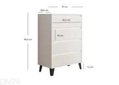 Lipasto Borg 70 cm