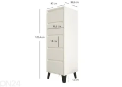 Lipasto Borg 40 cm