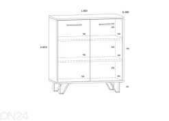 Lipasto Bos2 80 cm