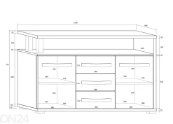 Lipasto Cloghroe 120 cm