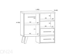 Lipasto Clon 80 cm