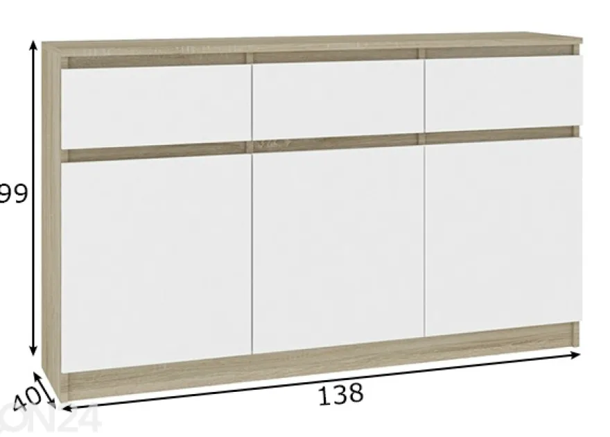 Lipasto 138 cm
