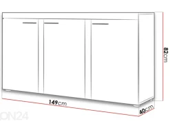 Lipasto 149 cm