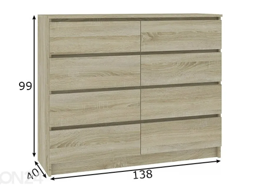 Lipasto 138 cm