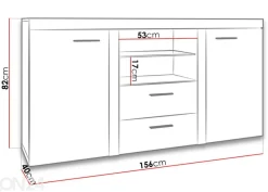 Lipasto 157 cm