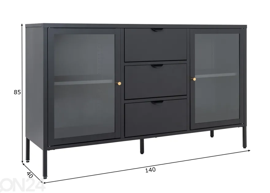 Lipasto Dalby 140 cm