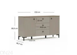 Lipasto Dominica 150 cm