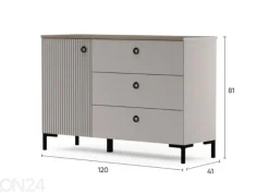 Lipasto Dominica 120 cm