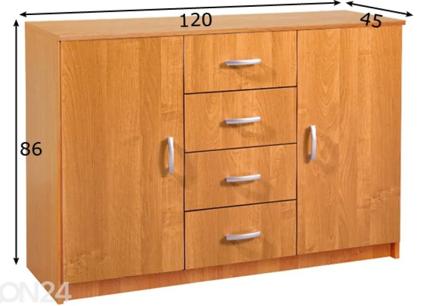 Lipasto Drimo 120 cm